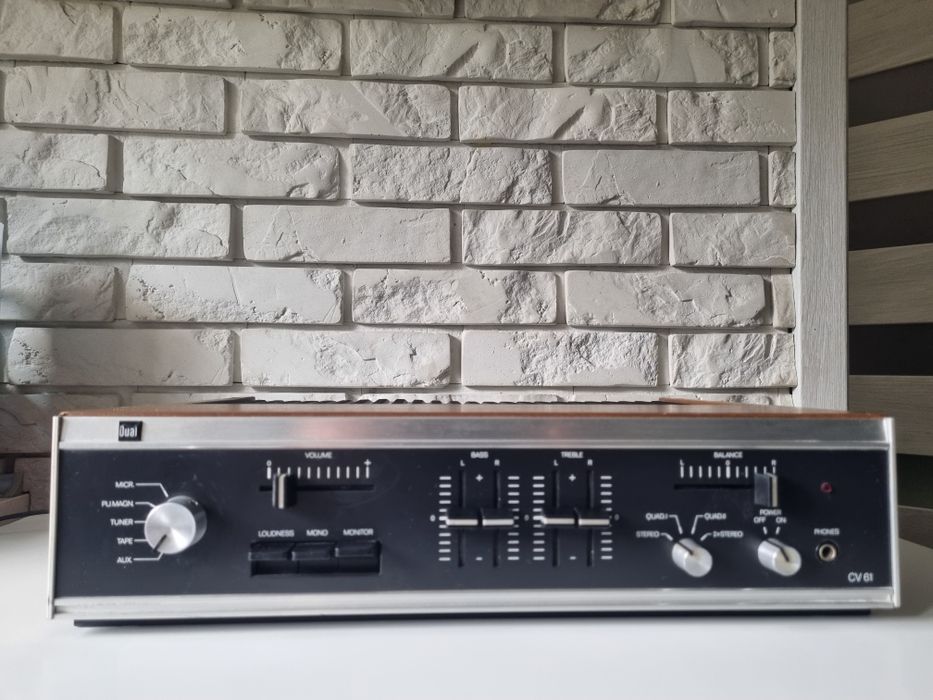 Dual CV 61 wzmacniacz stereo po przeglądzie Germany
