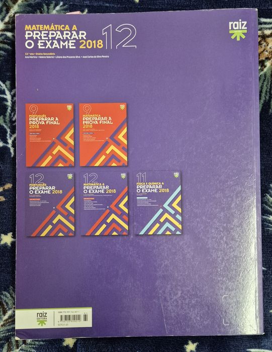 Pack de Matemática A exame e estudo