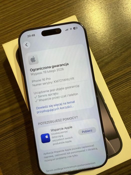 iPhone 16 Pro 256GB Black Titanium GRATISY - JAK NOWY