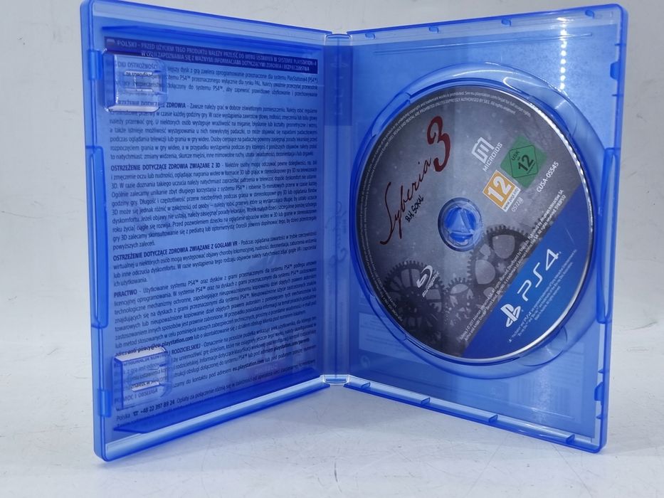Syberia 3 gra ps4 przygodowa survivalowa