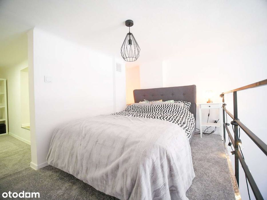 Odświeżone mieszkanie loft z antresolą CENTRUM
