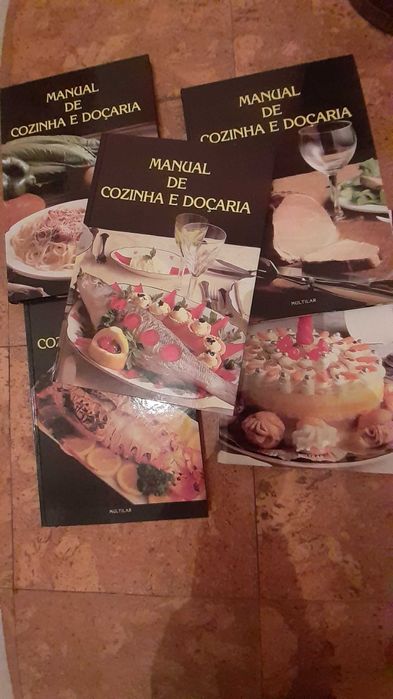 Coleção, Manual de Cozinha e Doçaria - NOVOS