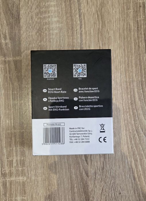 Smart Band opaska sportowa z EKG Promedix PR-650