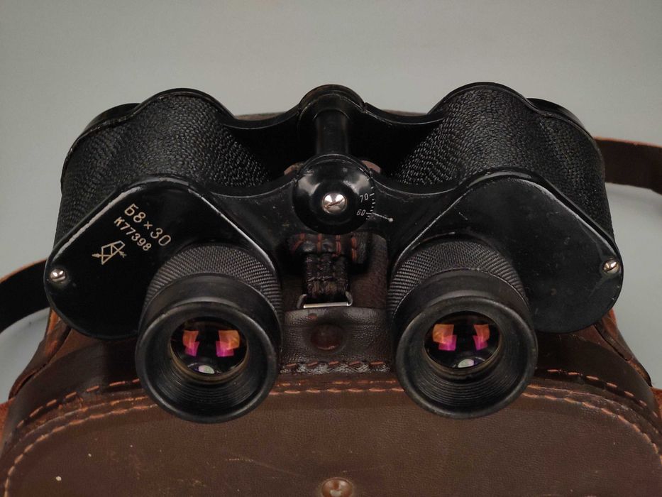 Бинокль Б 8х30 Армейский (КОМЗ) (Бюджет) (Сетка) СССР