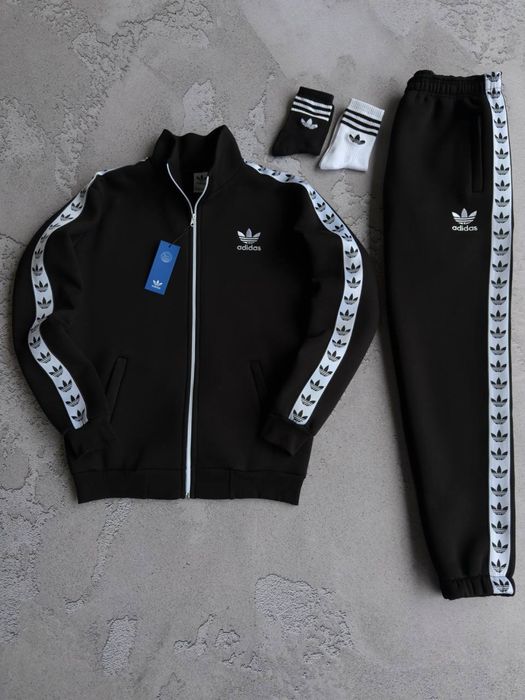 Чоловічий зимовий спортивний костюм адідас Adidas [3в1] [S-XXL] + шкарпетки в подарунок!
