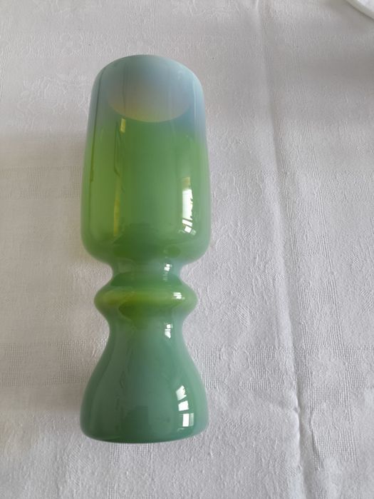 Horbowy Wazon Kolorowe Szkło PRL