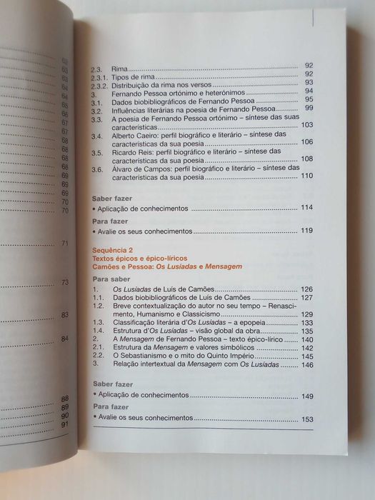 Livro de apoio escolar, Português, de Alice Amaro, 12º ano