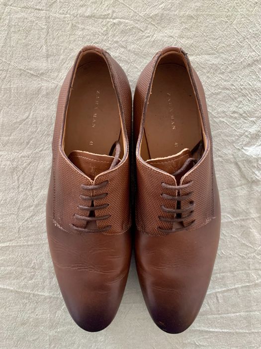 Sapatos de Homem Zara Brown - Tam. 41 - Como Novos (Usados 1x)