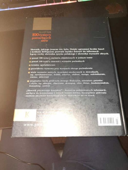 Słownik 100 tysięcy potrzebnych słów PWN Bralczyk