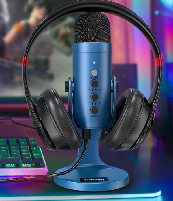 Profesjonalny mikrofon z wejściem USB ZealSound K66