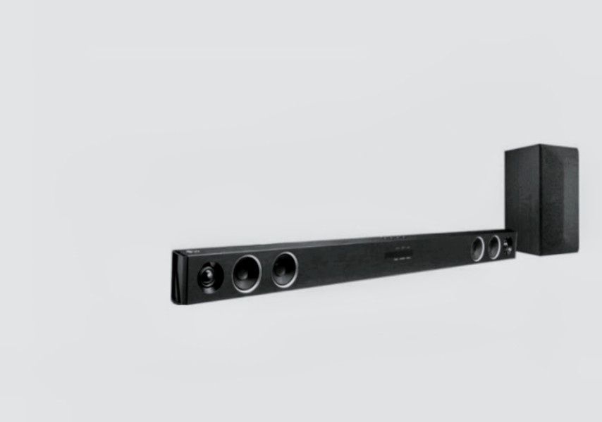 Sistema de som LG com subwoofer e com bluetooth