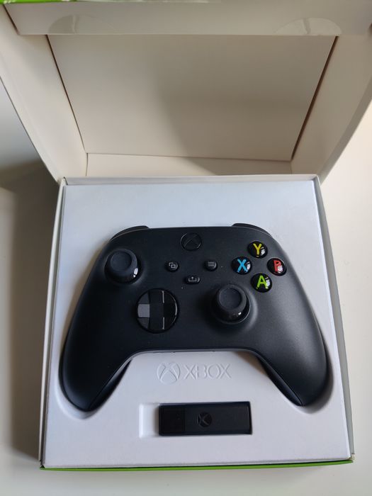 Pad/kontroler Xbox Series X/S + oryginalny Adapter PC Microsoft | NOWY