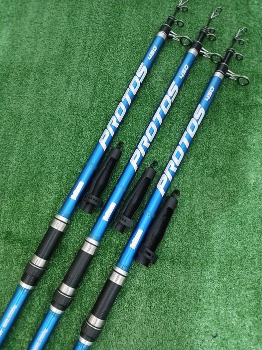 Lote 3 Canas pesca surfcasting 4.50