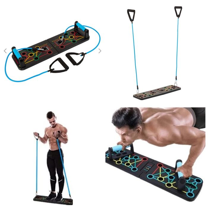 Многофункциональная доска для отжиманий, эспандер для