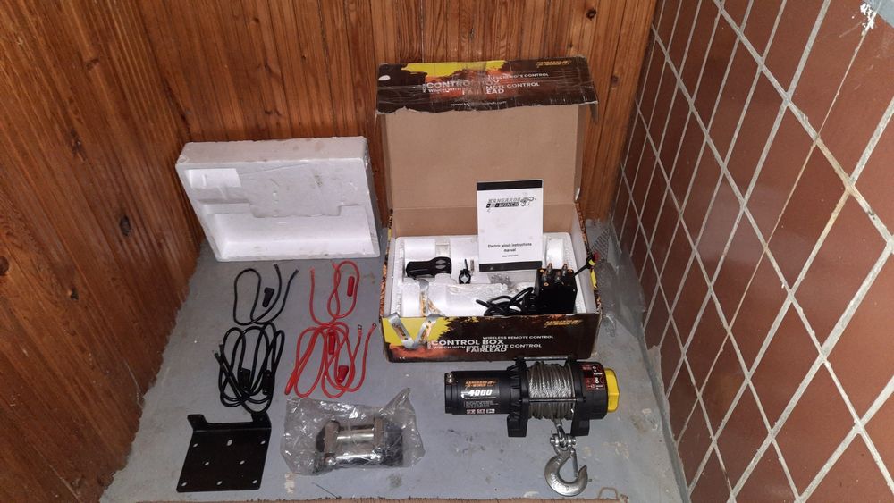 Продам (сдам в аренду) электрическую лебедку Kangaroo Winch К 4000