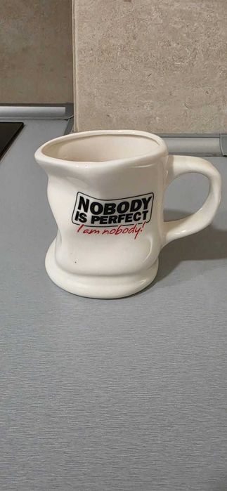 Ceramic Mug "Nobody is Perfect"