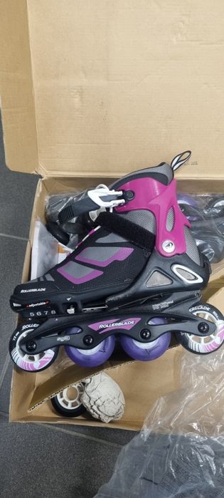 Rolki Rollerblade Spitfire G - Black/Purple
