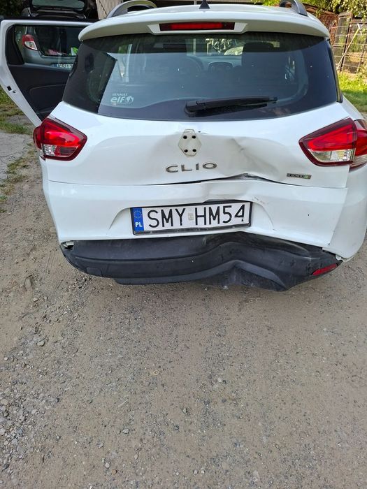 Renault Clio Reno clio  4 uszkodzony tył przeb 170 tys