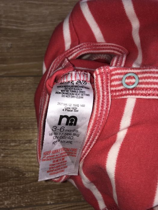 Dziewczęcy pajac 3-6 msc. Mothercare Niemowlęcy rampers