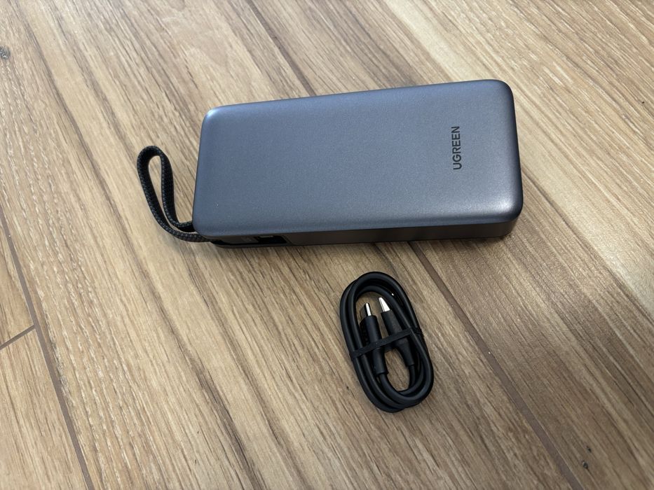 Nowy Powerbank Ugreen PB536 20000mAh 45W USB-C Wbudowany Kabel
