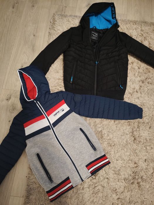 2 Kutlrtki dla chłopca wiosenno/jesienne 134/140