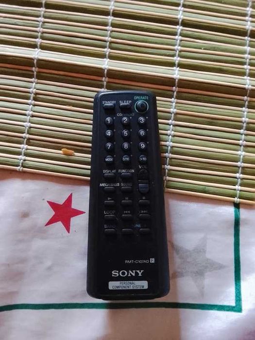 comando de aparelhagem sony