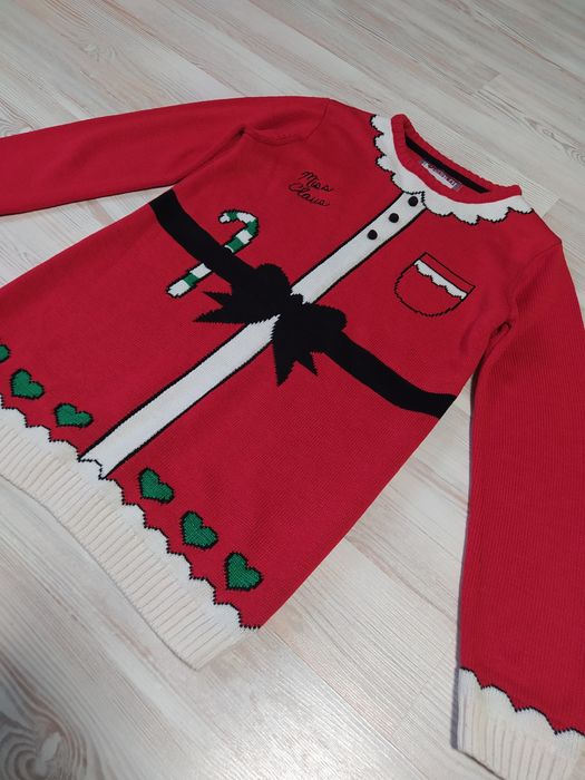 Новогодняя кофта туника свитшот свитер реглан от Primark на 12-13лет