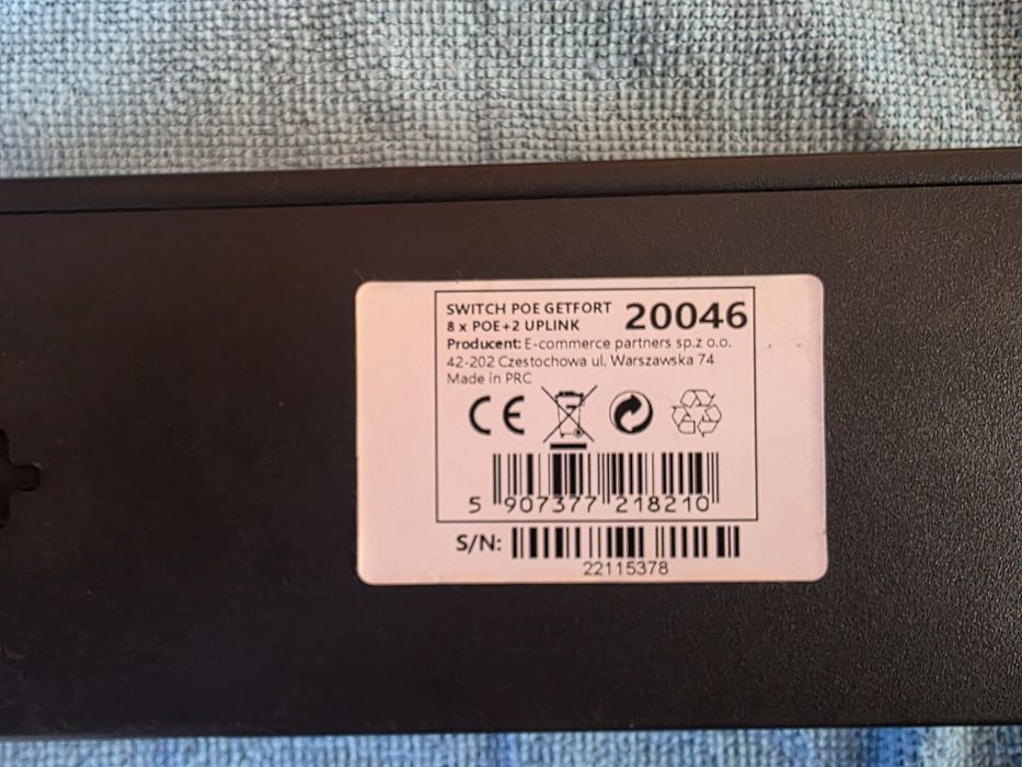 switche poe używane sprawne