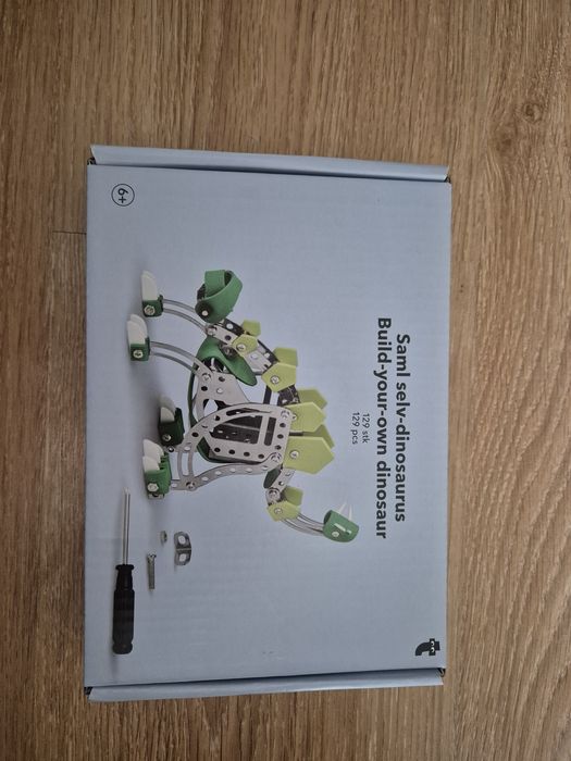 Brinquedo de construção de dinossauro