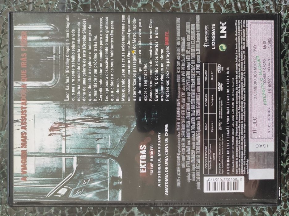 Dvd o comboio dos mortos Vinnie Jones