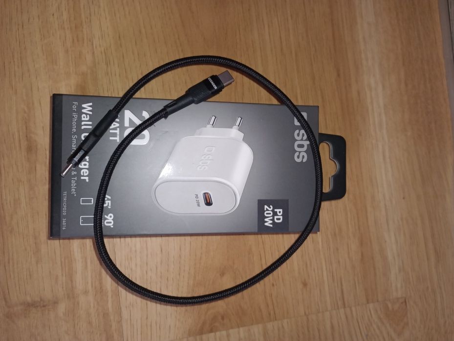 Ładowarka sbs 20w + kabel USB C