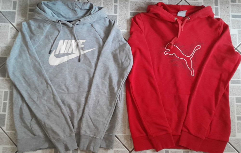 bluza NIKE , PUMA rozm. 158 , cena za DWIE