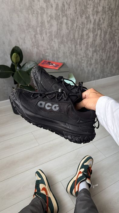 Кросівки осінні Nike ACG Mountain Fly 2 Low Black premium | Кроссовки Найк чоловічі