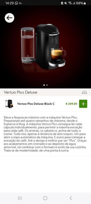 Máquina de Café Nespresso