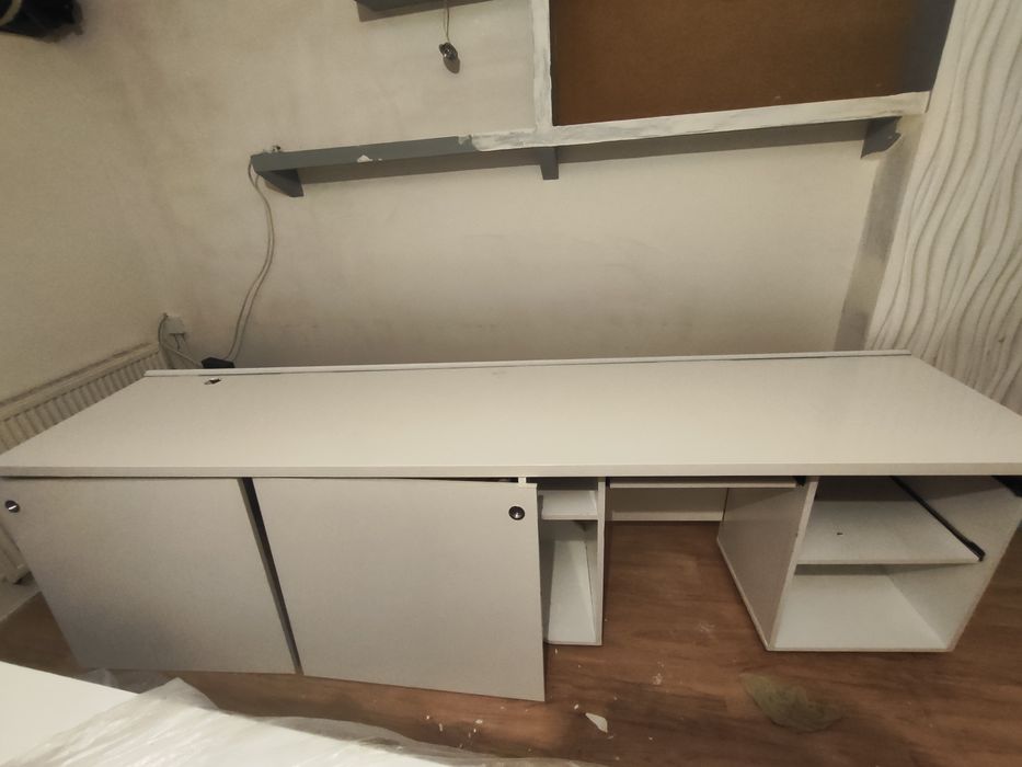 Blat biały 280x60 używany