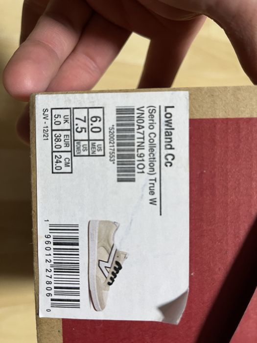 Кеды Vans collection Lowland Cc
