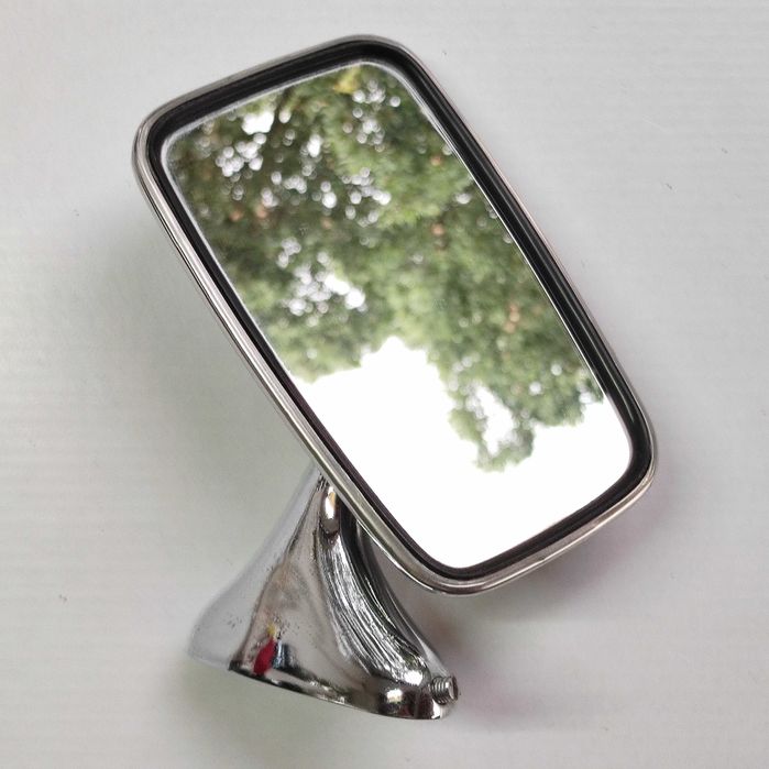 Espelho lateral retrovisor cromado clássico TEX 1202 MG Triumph Jaguar