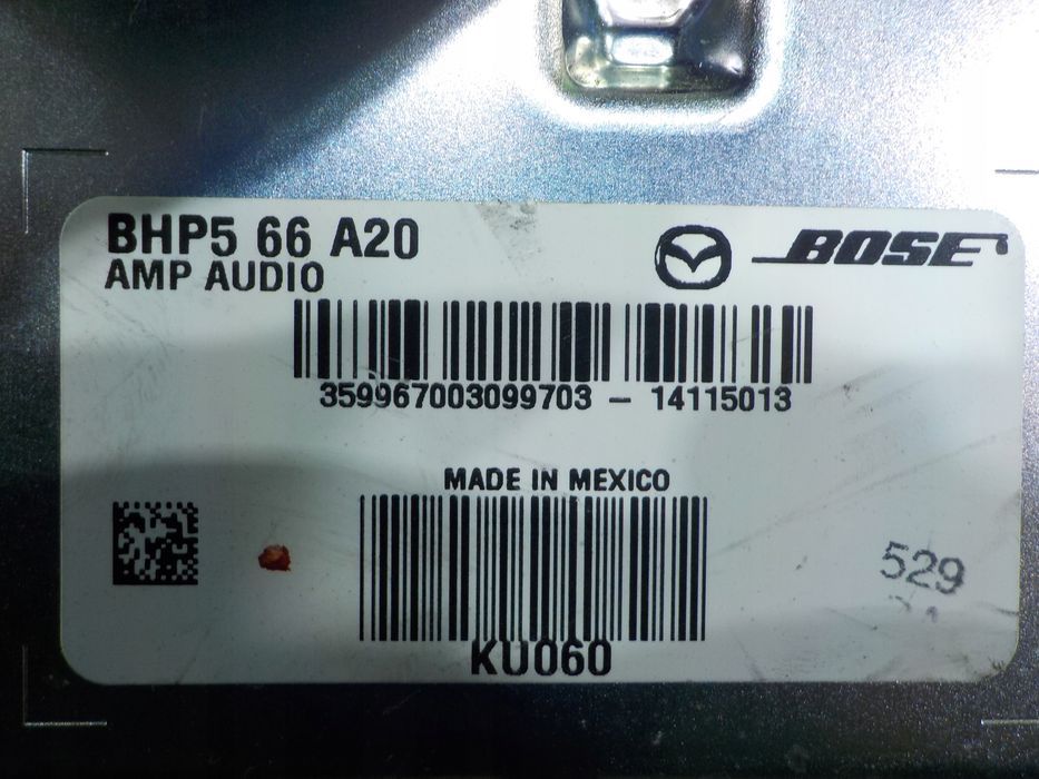 MAZDA 3 III BM 2.0 B 14r HB 5D wzmacniacz radia BHP566A20