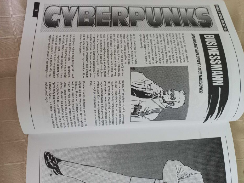 Cyberpunk 2020 Gra Fabularna RPG - PL, Unikat, Książka kultowa i wyjątkowa.