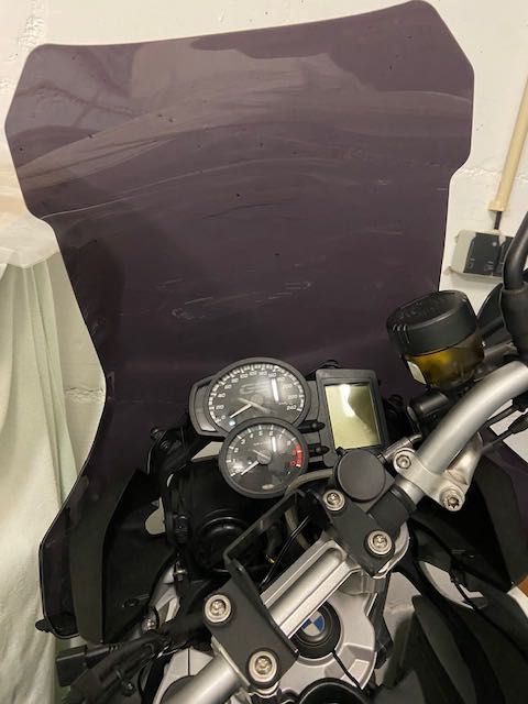 Viseira, vidro F700GS alta