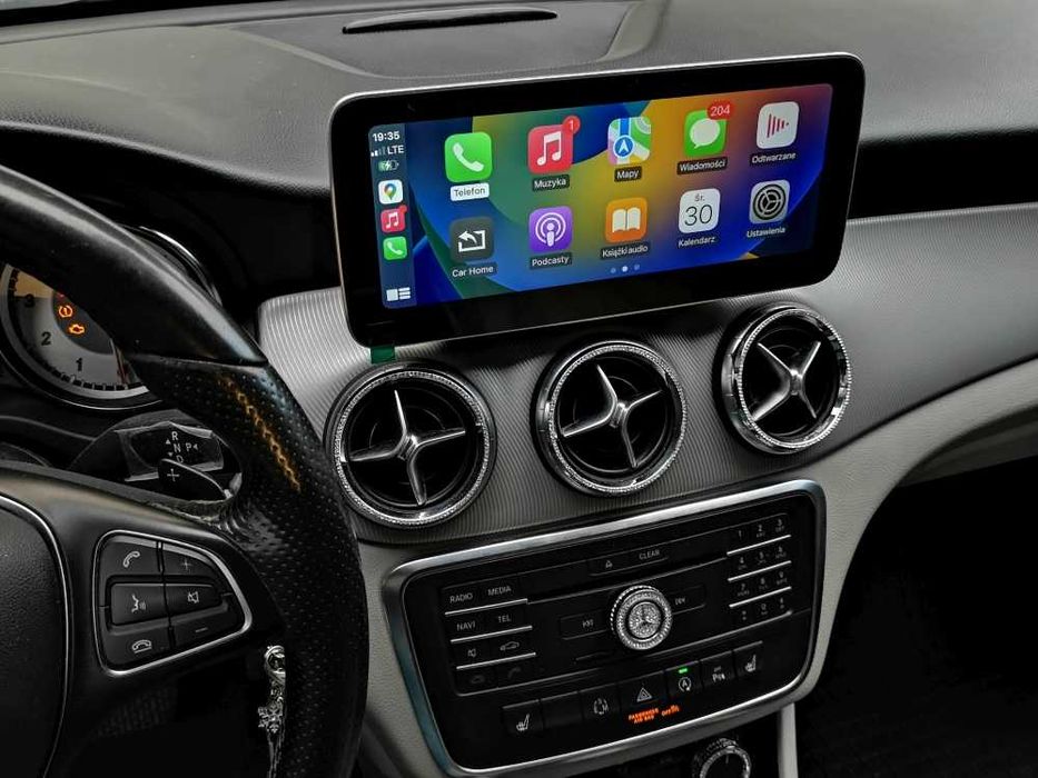 Kolorowy dotykowy wyświetlacz MERCEDES CLA w117 Android Auto Carplay