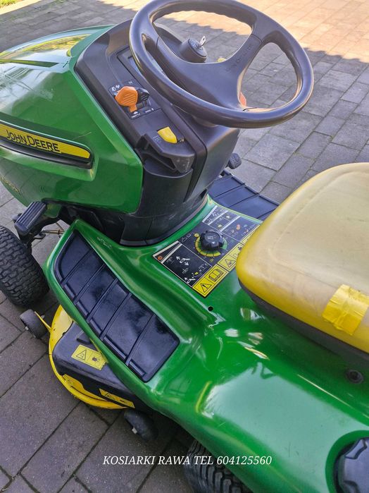 Kosiarka traktorek John deere X350r 24hp kawasaki 2019r v2
