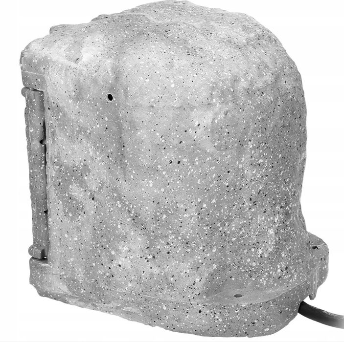 Rozgałęziacz zewnętrzny/gniazdo ogrodowe + czujnik zmierzchu