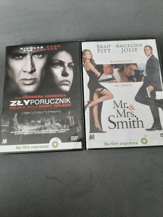 Film DVD Mr.&Mrs. Smith oraz Zły porucznik Nowe