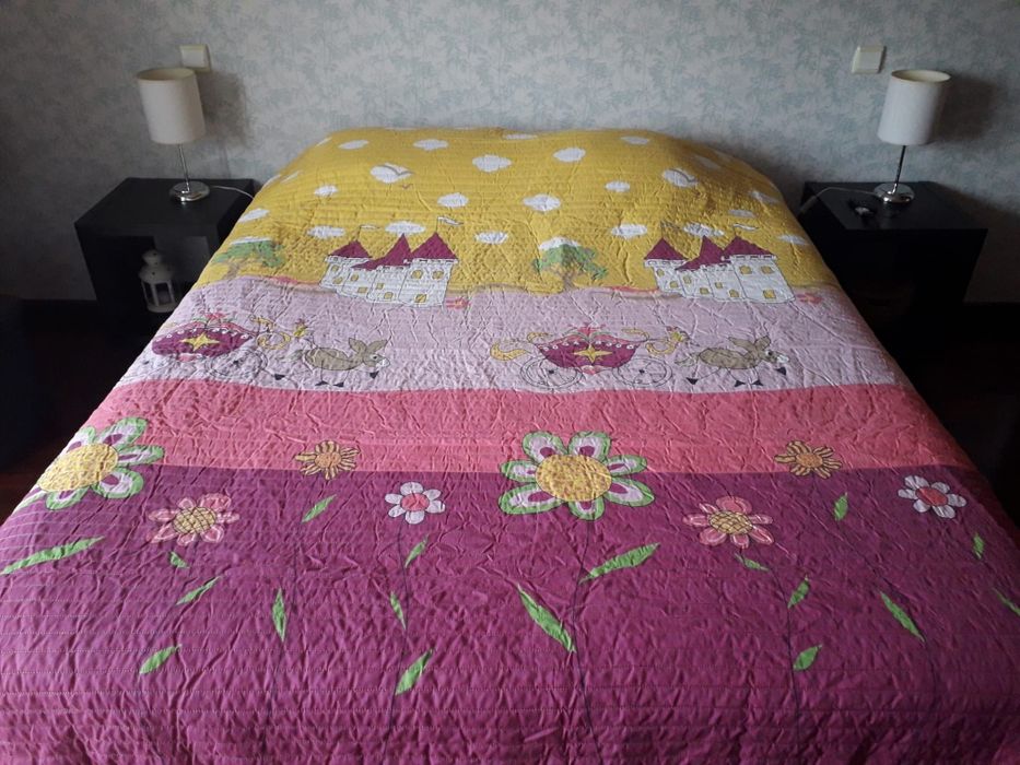 Colcha para cama de casal
