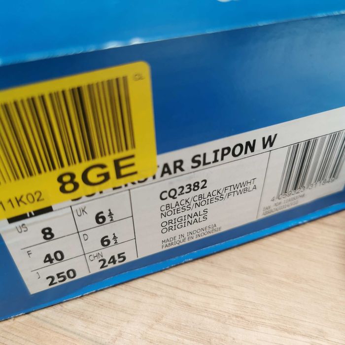 Buty damskie adidas SUPERSTAR SLIPON r. 40