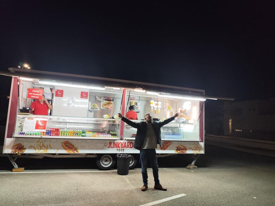Truck food pronta a funcionar