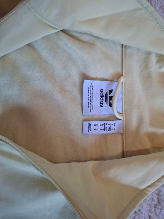 Bluza adidas jasno żółta