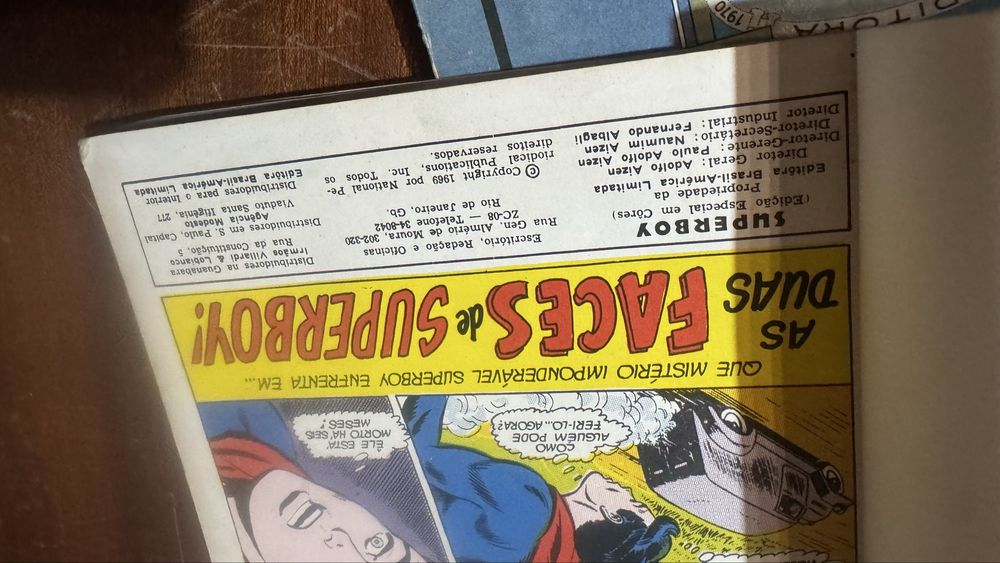 Superman tudo em cor super boy