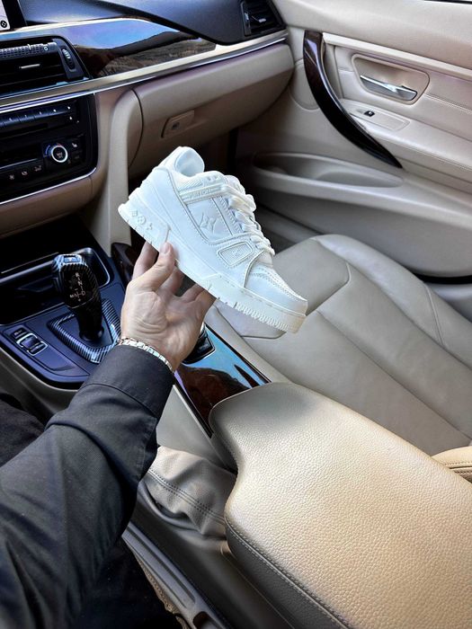 Кросівки Louis Vuitton Trainer Sneaker White Кроссовки Луи Витон 36, 37, 42, 44, 45
